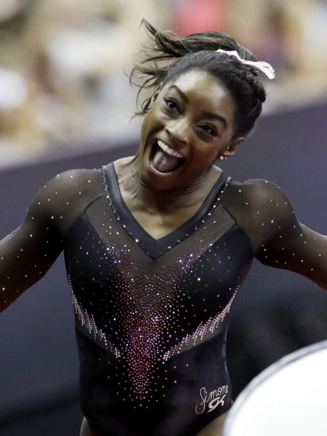 6 Jaw-Dropping Moments of Simone Biles in Yellowstone TV Show : Simone Biles makes history with 7th US gymnastics title